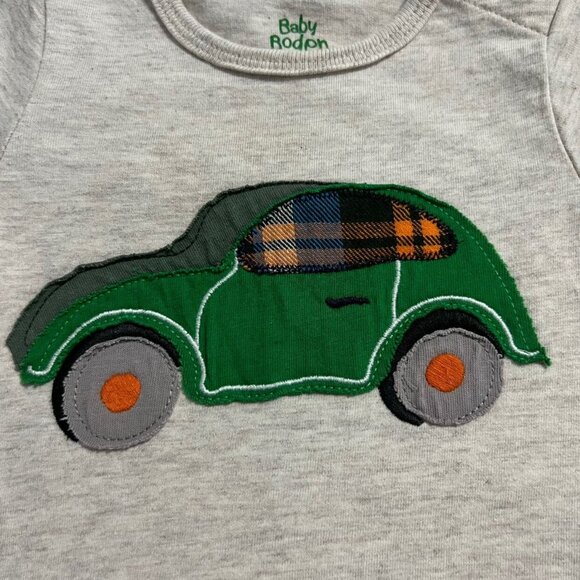 Baby Boden 3-6m Car Appliqué Tee Shirt - Picture 2 of 4